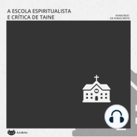 A escola espiritualista e a crítica de Taine