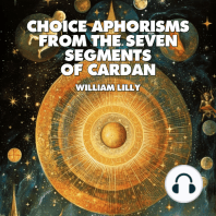 Choice Aphorisms From The Seven Segments Of Cardan