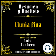 Resumen Y Analisis - Lluvia Fina