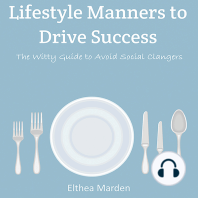 Lifestyle Manners to Drive Success