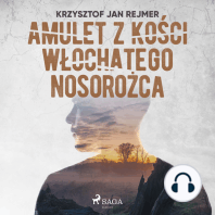 Amulet z kości włochatego nosorożca