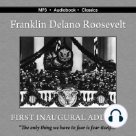 The First Inaugural Address of Franklin Delano Roosevelt