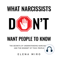 What Narcissists DON’T Want People to Know