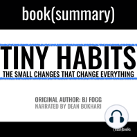 Tiny Habits by BJ Fogg - Book Summary