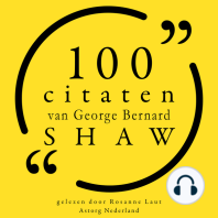 100 citaten van George Bernard Shaw