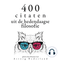 400 citaten uit de hedendaagse filosofie