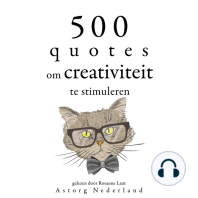 500 citaten om de creativiteit te stimuleren