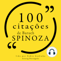 100 citações de Baruch Spinoza