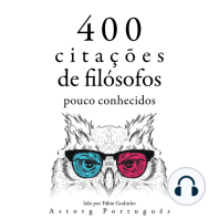 400 citações de filósofos pouco conhecidos