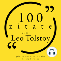 100 Zitate von Leo Tolstoi