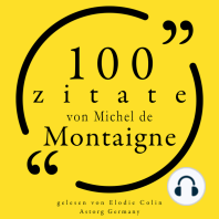 100 Zitate von Michel de Montaigne