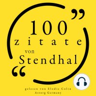 100 Zitate von Stendhal