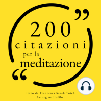 200 citazioni per la meditazione