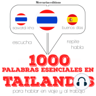 1000 palabras esenciales en tailandés