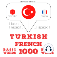 Türkçe - Fransızca