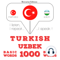 Türkçe - Özbekçe