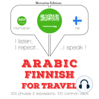 الكلمات السفر والعبارات باللغة الفنلندية