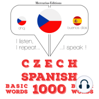 Čeština - španělština