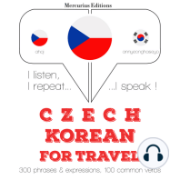 Česko - korejština