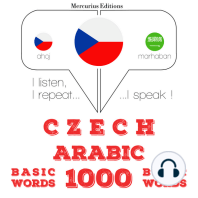 Čeština - arabština