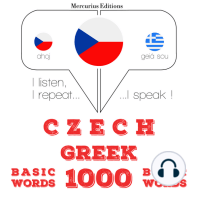 Čeština - řečtina