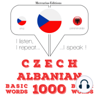 Česko - albánština