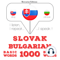 Slovenský - Bulharskí