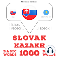 Slovenský - kazašskej