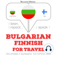 Туристически думи и фрази в фински