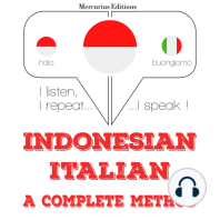Saya belajar bahasa Italia