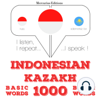 1000 kata-kata penting di Kazakhstan