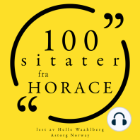 100 sitater fra Horácio