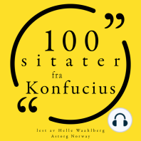100 sitater fra Confucius