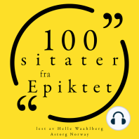 100 sitater fra Epictetus