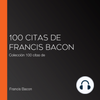 100 citas de Francis Bacon