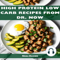 HIGH PROTEIN LOW CARB RECIPES FROM DR NOW