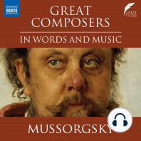 Mussorgsky in Words and Music