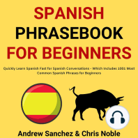 Spanish Phrasebook For Beginners