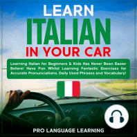 Learn Italian in Your Car