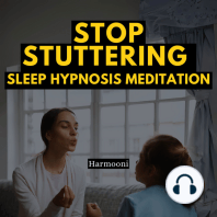 Stop Stuttering Sleep Hypnosis Meditation
