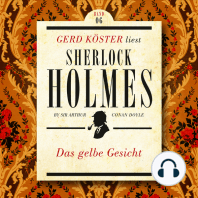 Das gelbe Gesicht - Gerd Köster liest Sherlock Holmes - Kurzgeschichten, Band 6 (Ungekürzt)