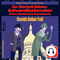 Davids linker Fuß (Der Sherlock Holmes-Adventkalender