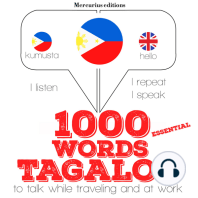 1000 essential words in Tagalog