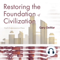 Restoring the Foundation of Civilization