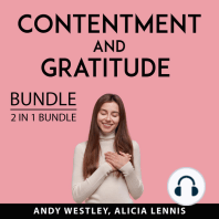 Contentment and Gratitude Bundle, 2 IN 1 Bundle