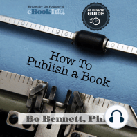 How To Publish a Book