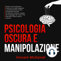 Psicologia oscura e manipolazione