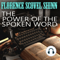 The Power of the Spoken Word