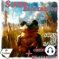 Coleção Sons Relaxantes - sons de sapo