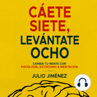 Cáete siete, levántate ocho